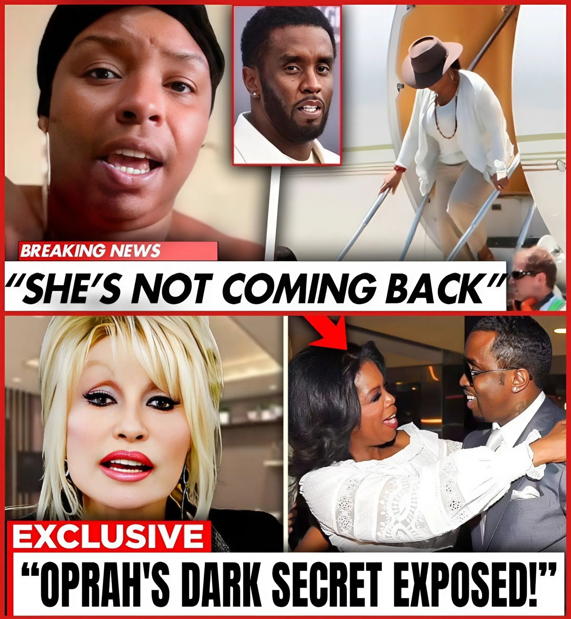 Dolly Parton REVEALS Why Oprah Winfrey FEARS Diddy!? (Video) ENNews
