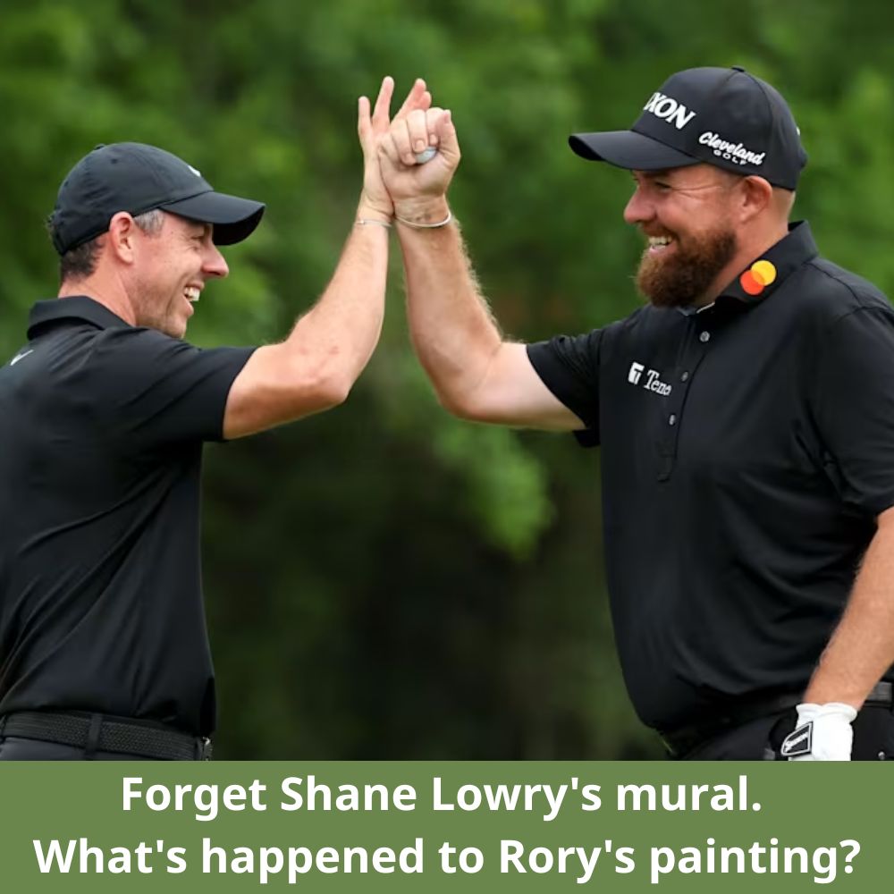Forget Shane Lowry's mural. What's happened to Rory's painting? - EN News