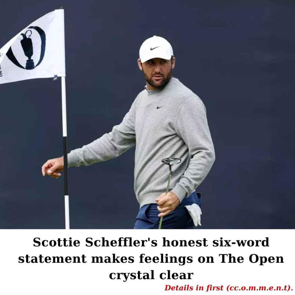 Scottie Scheffler's honest six-word statement makes feelings on The ...