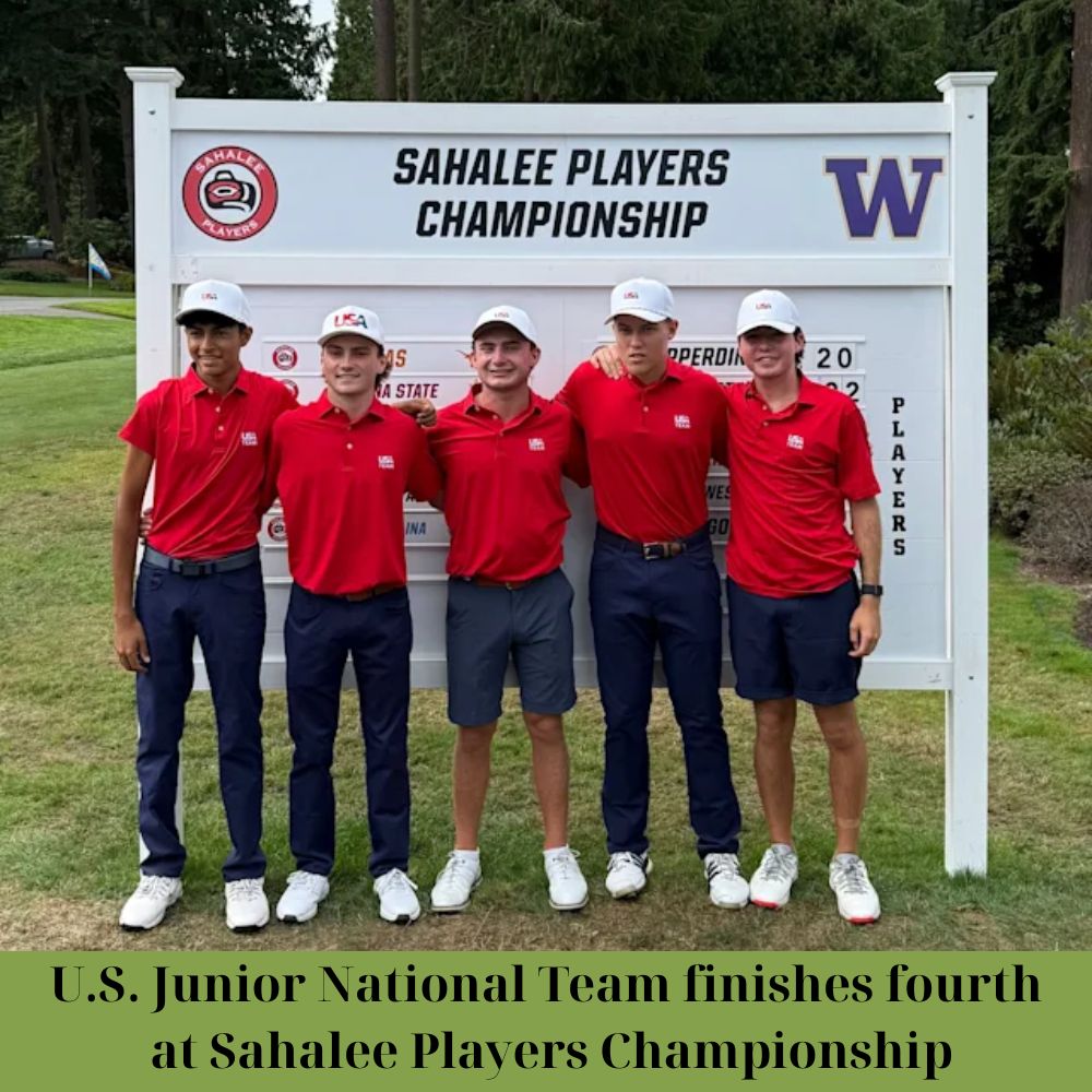 U.S. Junior National Team finishes fourth at Sahalee Players ...